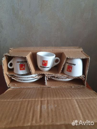 Кофейная пара для эспрессо,6 пар