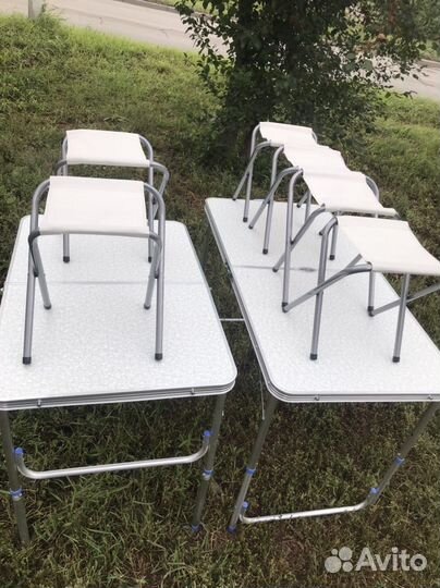 Стол складной, туристический + стулья