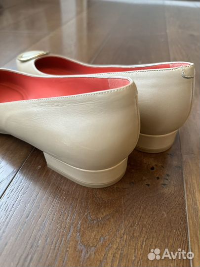 Балетки натуральная кожа, размер 41