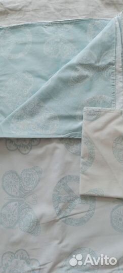 Постельное белье икеа 1,5 детское, покрывало, штор