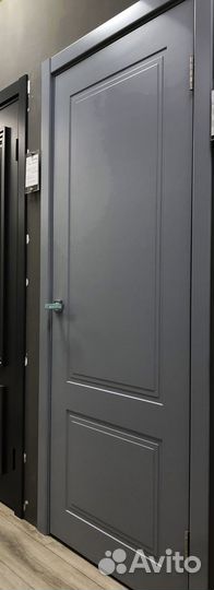 Дверь Эмаль серая опт и розница
