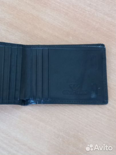 Кошелек мужской кожаный на магнитах