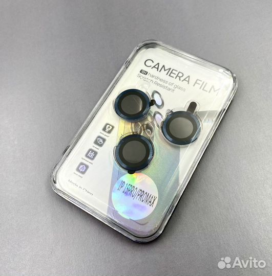 Защитное стекло на камеру iPhone 15 Pro/15 Pro Max