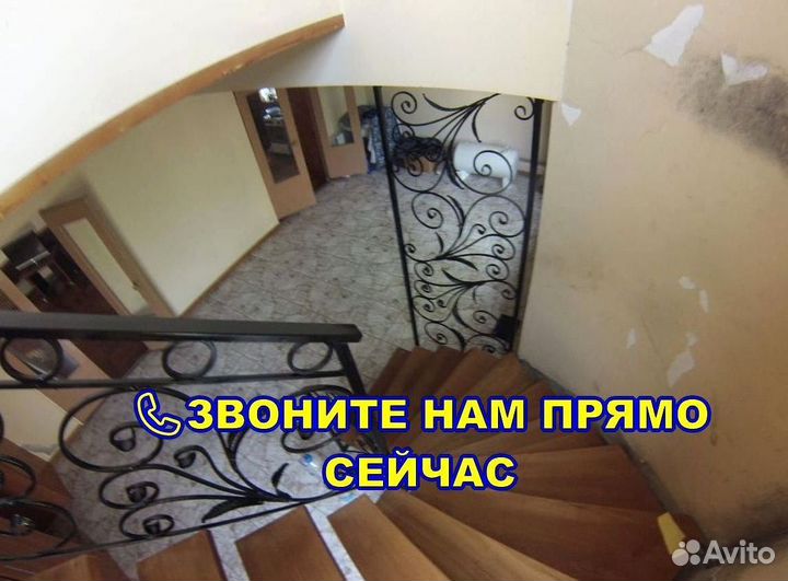 Лестница на металлокаркасе В частные дома