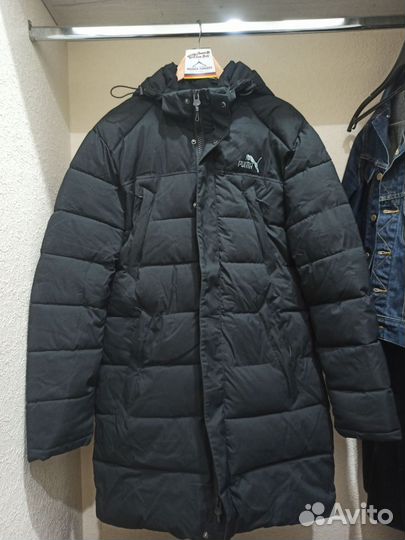 Длинный пуховик Puma
