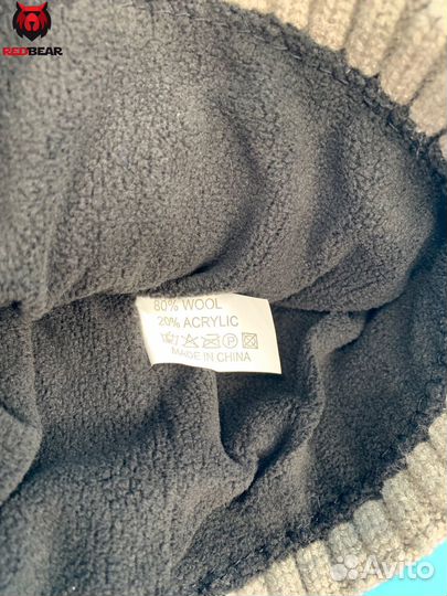 Комплект шапка и варежки