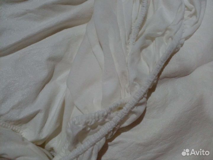 Непромокаемая простынь на резинке IKEA 150/200