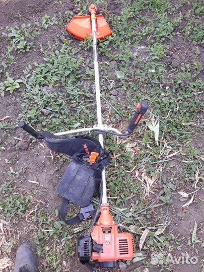 Покос тримером