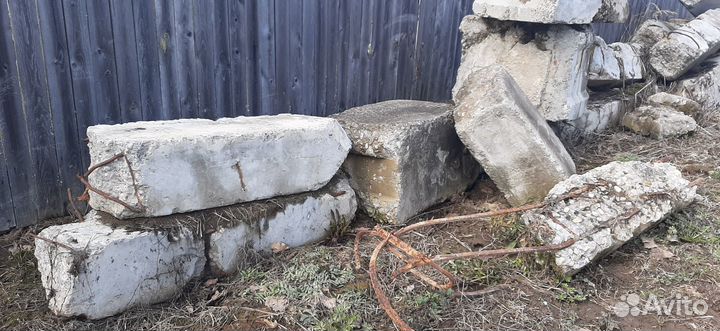 Бетонные блоки бу