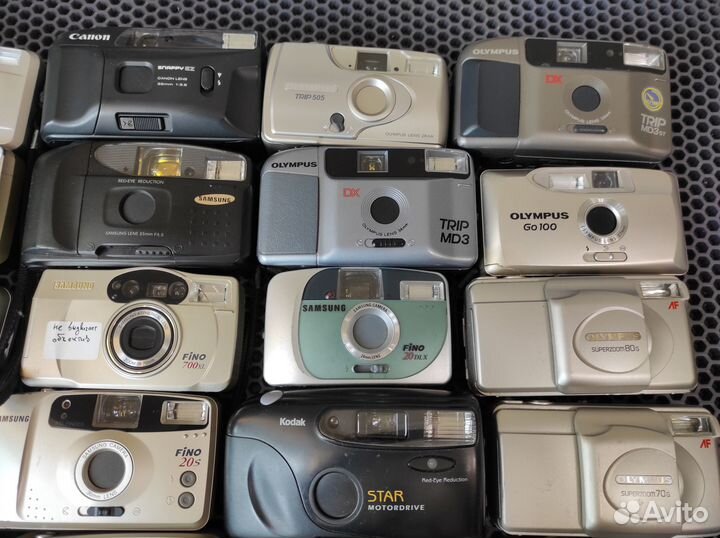 Пленочный фотоаппараты Samsung Olympus на запчасти