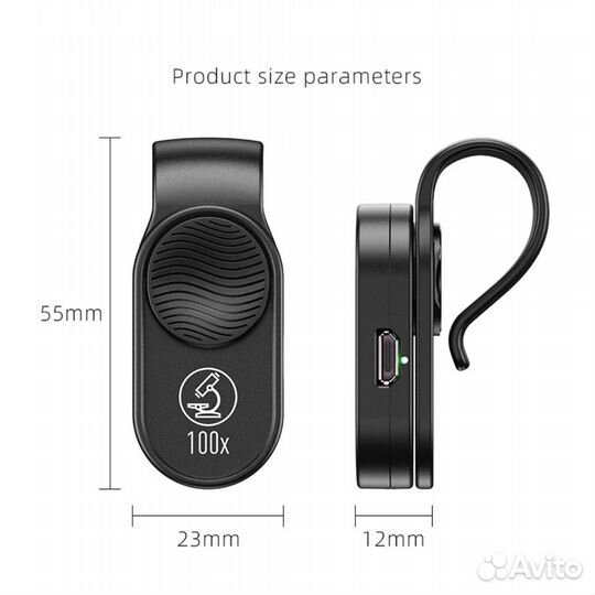 Объектив Apexel для смартфона micro X100