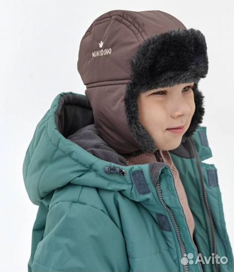 Шапка зимняя минидино