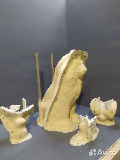 Изготовление форм из силикона, стеклопластика