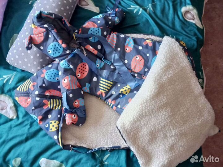 Детский зимний комбинезон на мальчика