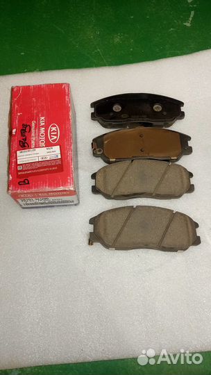 Колодки передние оригинал соренто санта фе тагер