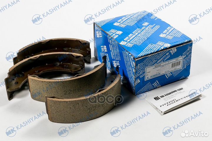 K2286 колодки тормозные барабанные Toyota Dyna