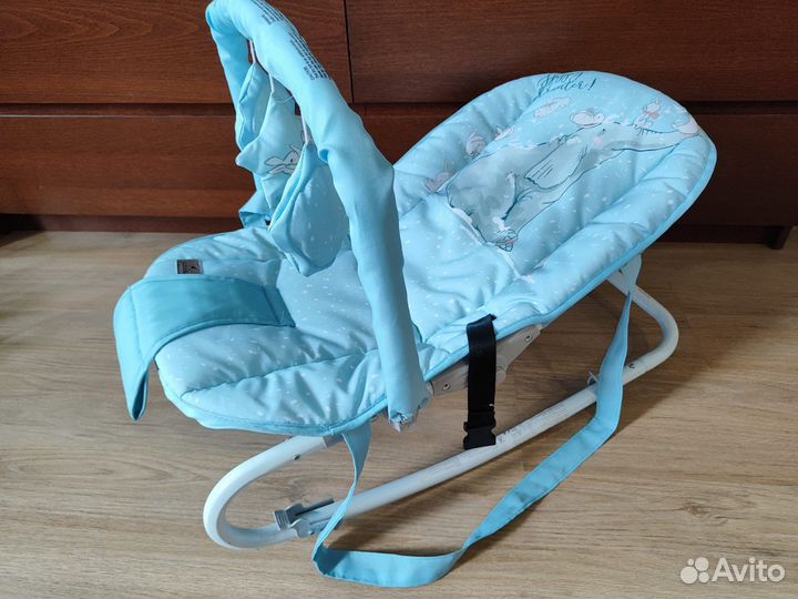 Шезлонг для новорожденных бу