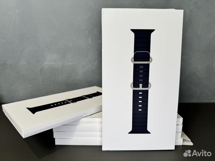 Ремешок Apple Ocean Band Navy Natural