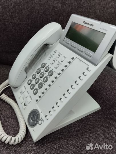 Системный телефон Panasonic KX-DT346, белый