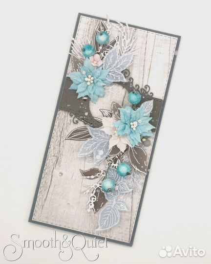 Поздравительная Открытка ручной работы