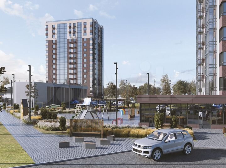 3-к. квартира, 71,4 м², 7/15 эт.