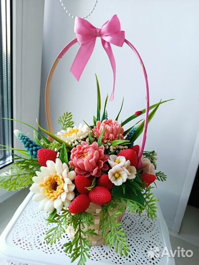 Букеты из мыла ручной работы