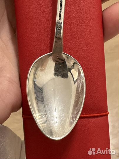 Серебряная чайная ложка
