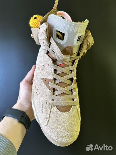 Travis Scott Nike Air Jordan 6 British Khaki Прем