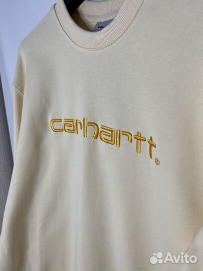 Свитшот Carhartt желтый