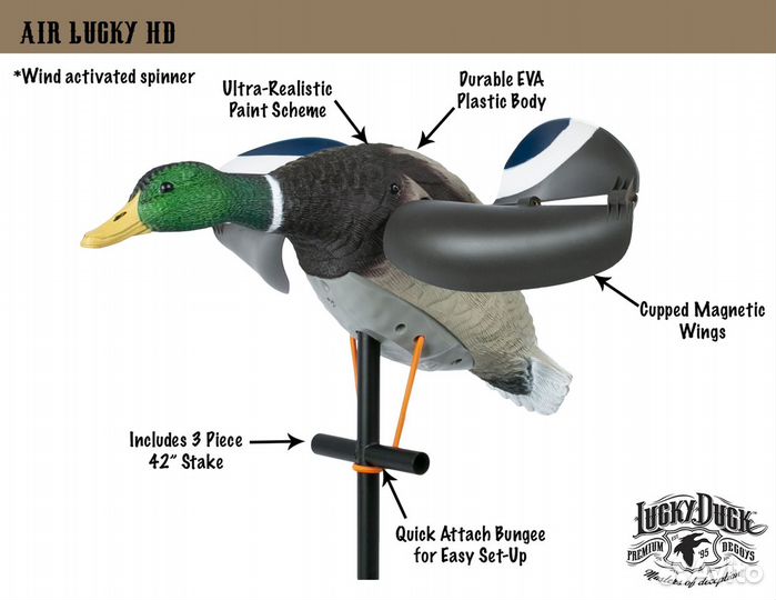 Чучело кряквы Air Lucky (без мотора)