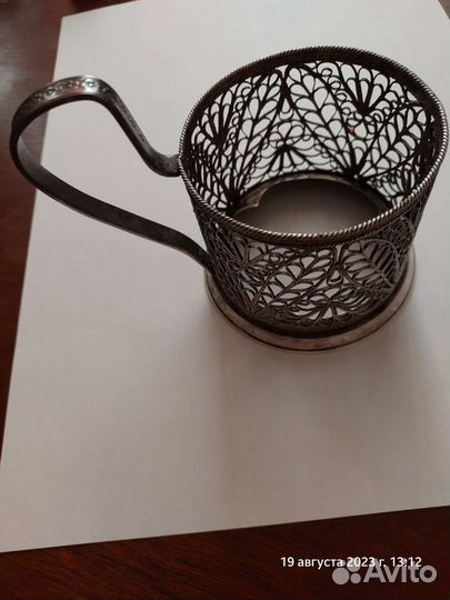 Подстаканник скань СССР