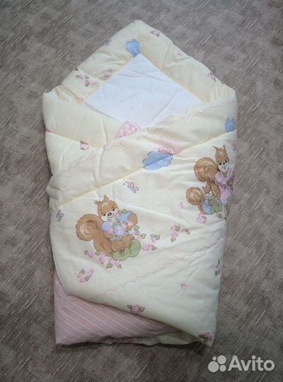 Конверт-одеяло детское 78х78 см