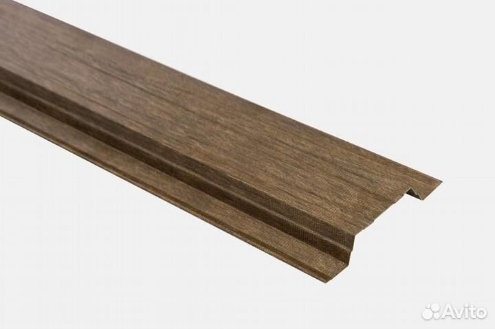 Штакетник металлический Grand Line Прямоугольный