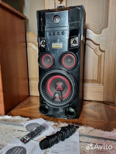 Lg om7560 с пультом плюс микрофон (+Видео)