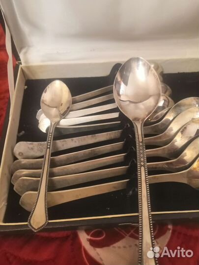 Серебряные столовые ложки