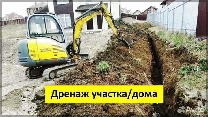 Дренаж участка