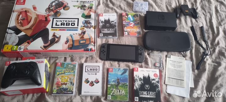 Nintendo switch + игры