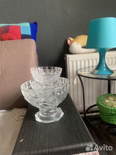 Хрустальная конфетница