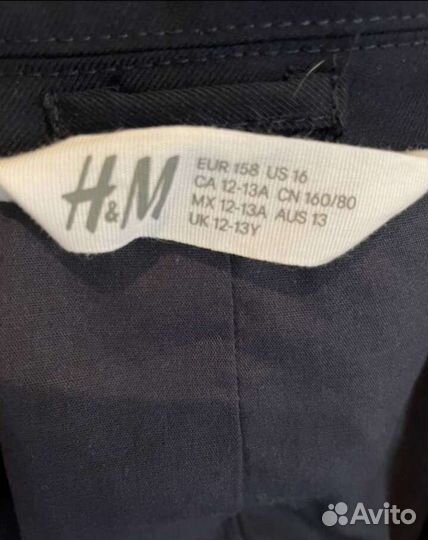 Школьный костюм для мальчика H&M 152 -158