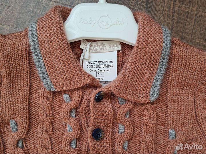 Комбинезон вязаный