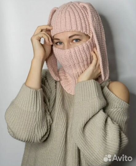 Шапка балаклава женская новая