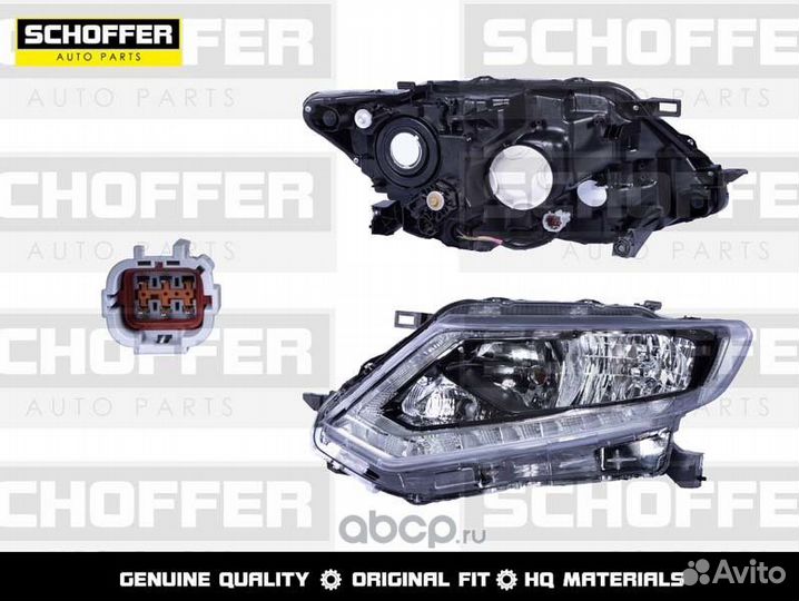 Фара передняя левая Nissan x-trail T32 (15)