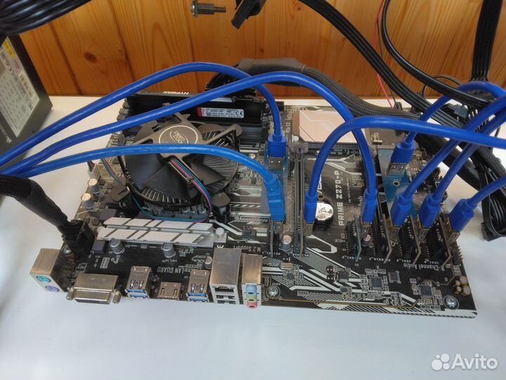 Майнинг ферма Palit GeForce GTX1080 Game Rock 8G
