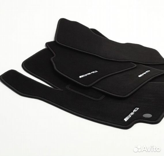 Коврики Mercedes с вышивкой AMG все модели