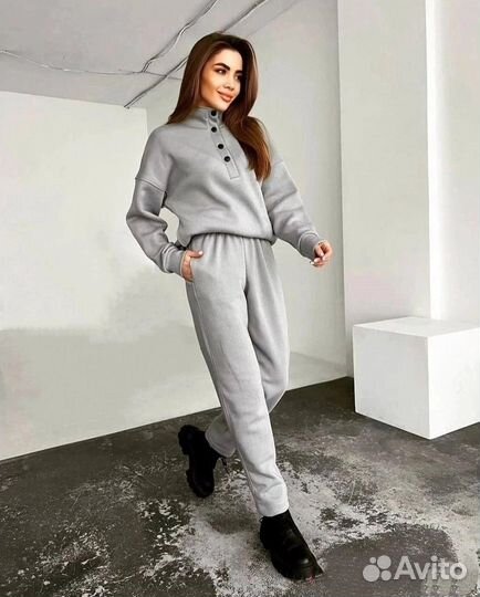 Женский спортивный костюм на флисе турция