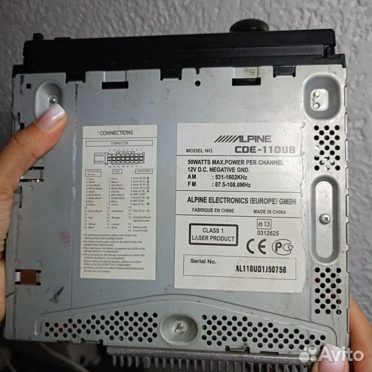 Автомагнитола alpine