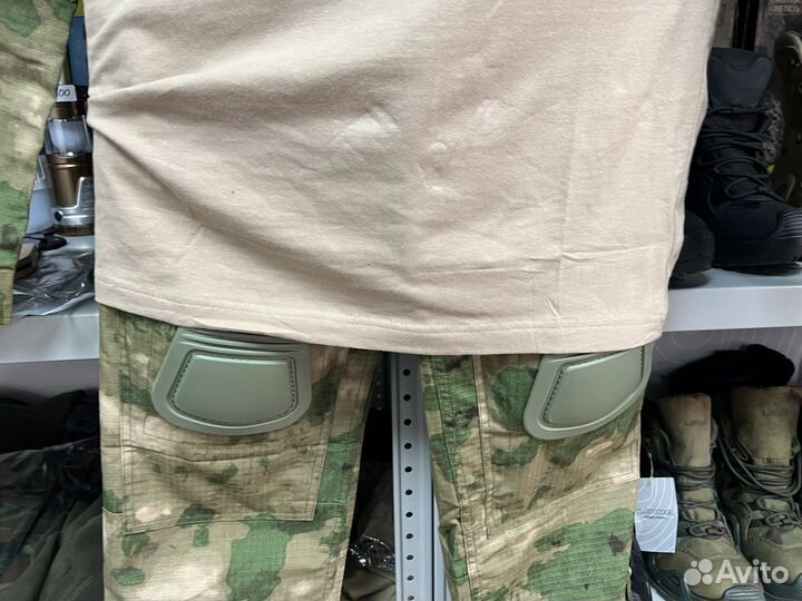 Тактический костюм G3 летний с наколенниками мох
