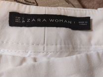 Брюки белые женские Zara L