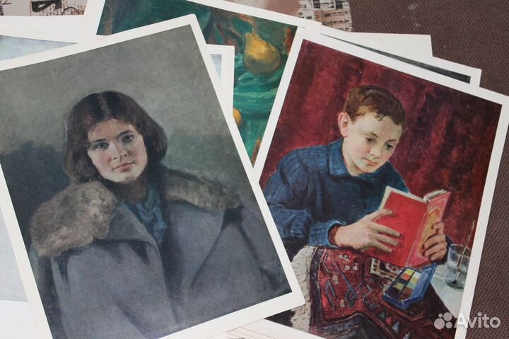 Альбомы с репродукциями картин