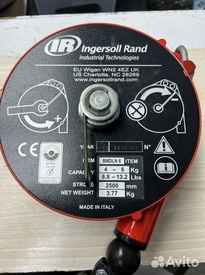 Ingersoll Rand bmdln6 Пружинный балансир